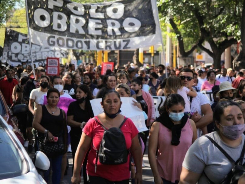 Se esperan horas caóticas ante las protestas del Polo Obrero en Mendoza 