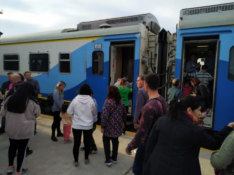 Fotos: así llegó el tren de pasajeros a Mendoza desde Buenos Aires