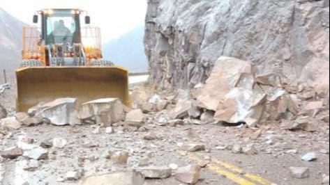 Los daños provocados en el Corredor Bioceánico impiden el cruce a la República de Chile