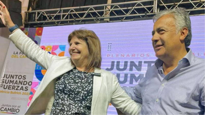 Cornejo cargó contra la UCR por no presentar a un candidato propio