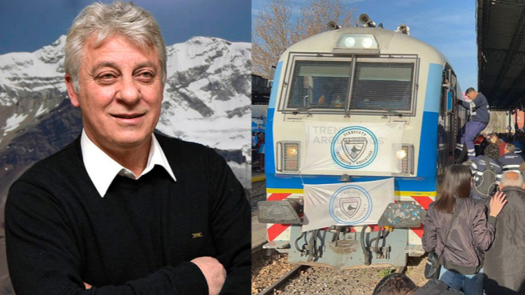 Después de casi tres décadas, vuelve a circular el tren de pasajeros que une a Mendoza con Buenos Aires 